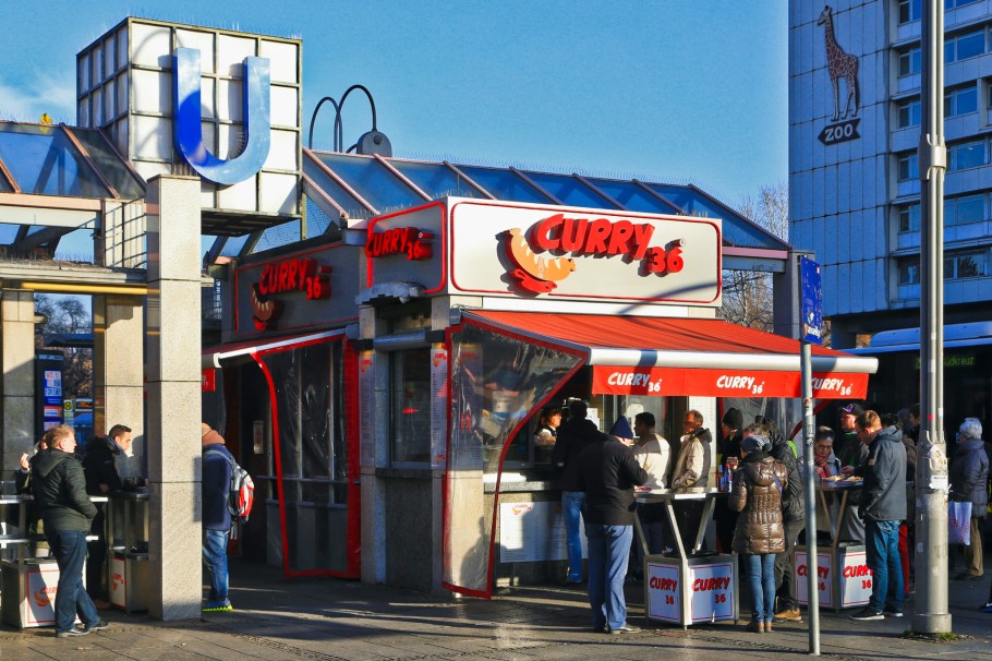 Curry 36, currywurst,  Zoologischer Garten, Hardenbergplatz, Berlin, Hauptstadt, Germany, Deutschland, fotoeins.com