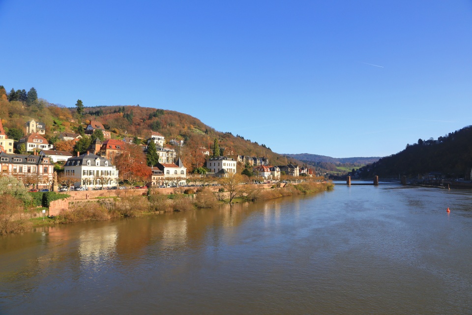 Heidelberg, Baden-Wuerttemberg, Neckar river, Germany, fotoeins.com