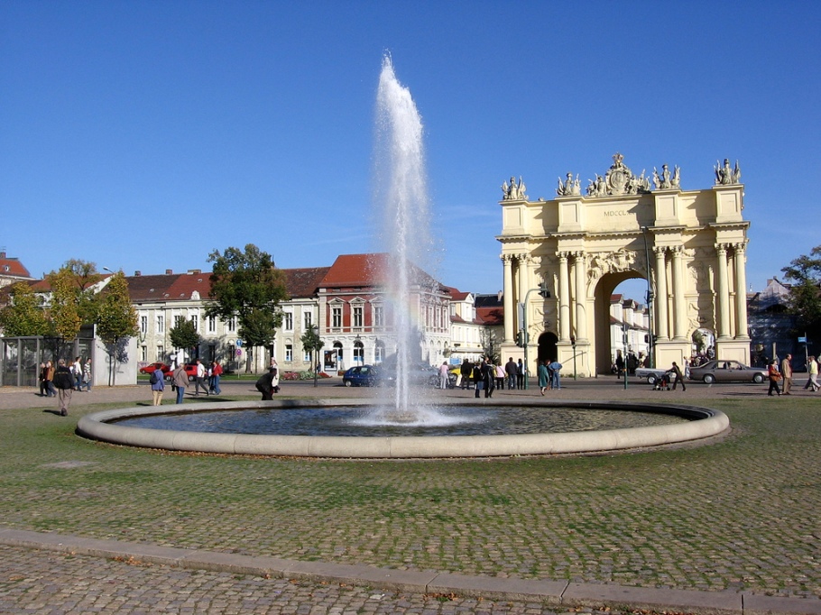 Brandenburg Gate, Luisenplatz, Potsdam