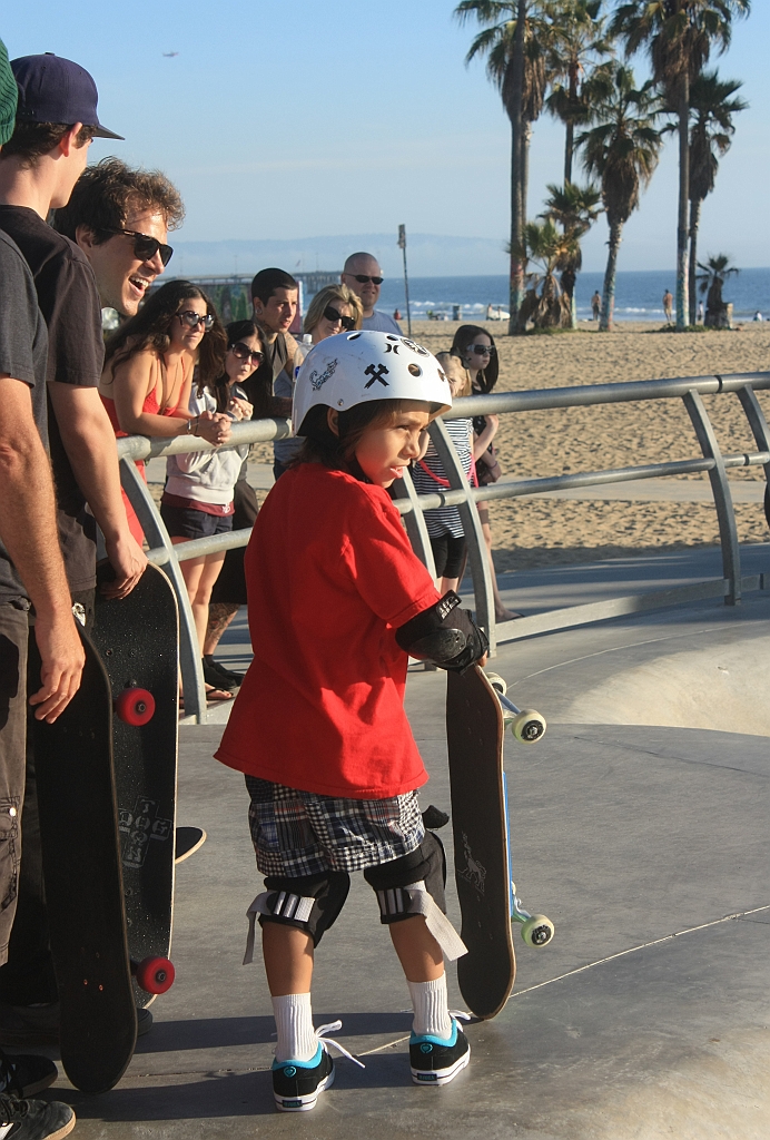 Venice Beach, promenade, Los Angeles, California, USA