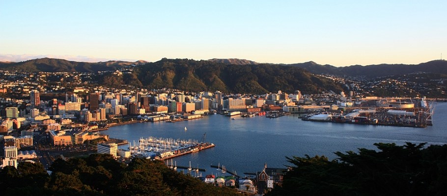 Mount Victoria, Wellington, New Zealand - 12 July 2012