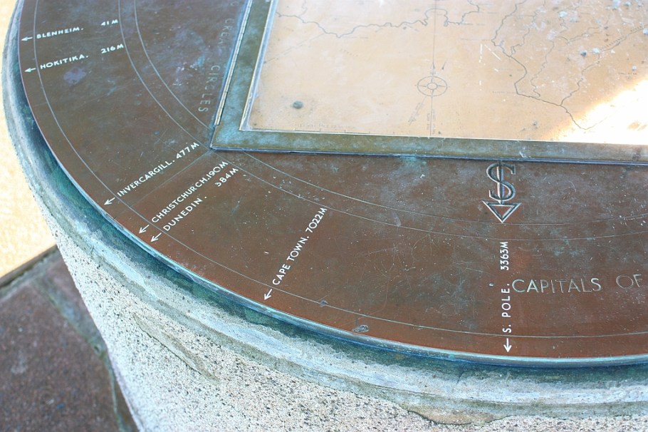 Wakefield Lookout, Centennial Memorial, Mount Victoria, Wellington, New Zealand - 12 July 2012