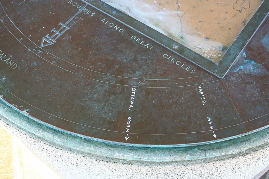 Wakefield Lookout, Centennial Memorial, Mount Victoria, Wellington, New Zealand - 12 July 2012