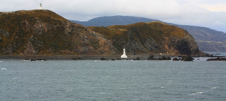 On board "Kaitaki" Interislander ferry from Wellington to Picton, New Zealand
