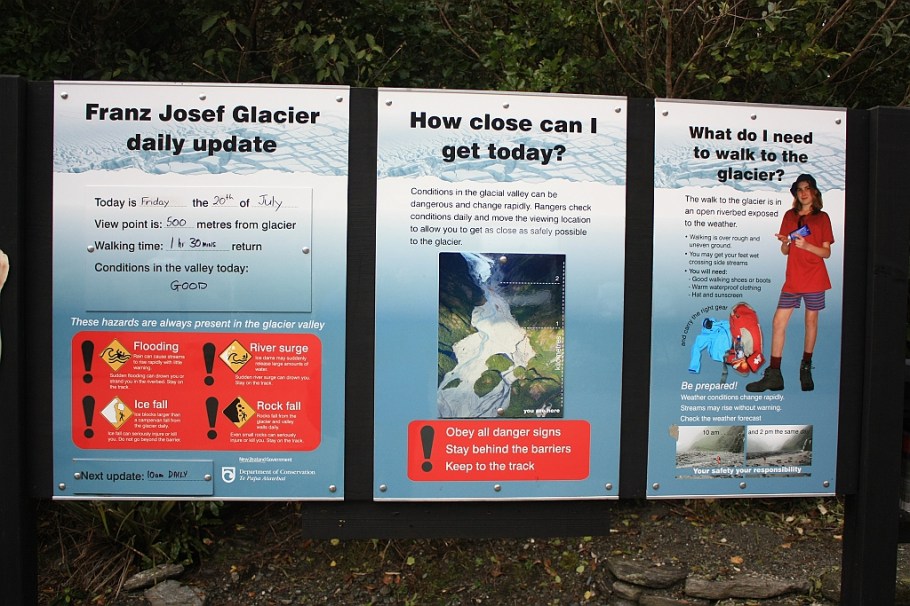 Franz Josef Glacier, Westland National Park, South Island, New Zealand