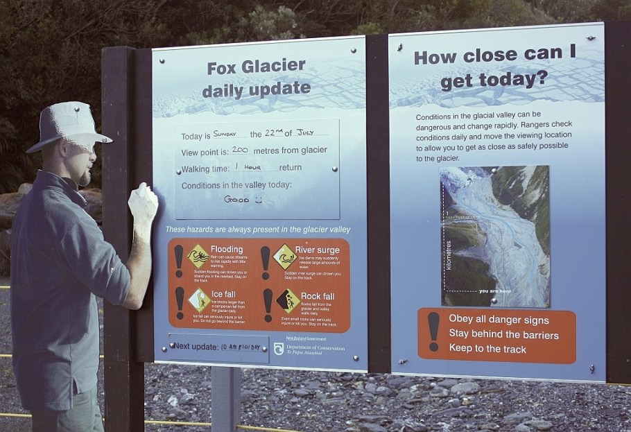 Fox Glacier, Westland National Park, West Coast, South Island, New Zealand