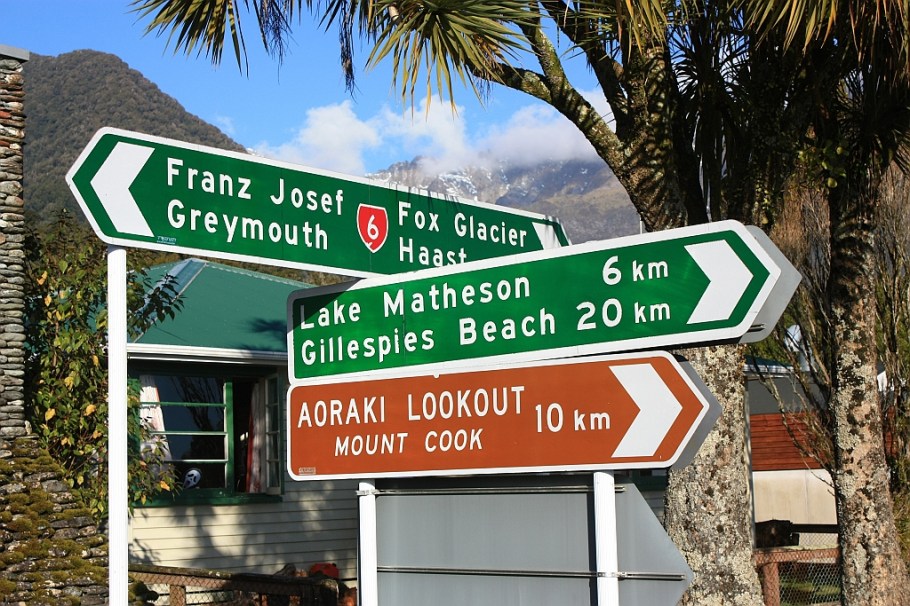 Fox Glacier, Westland National Park, West Coast, South Island, New Zealand