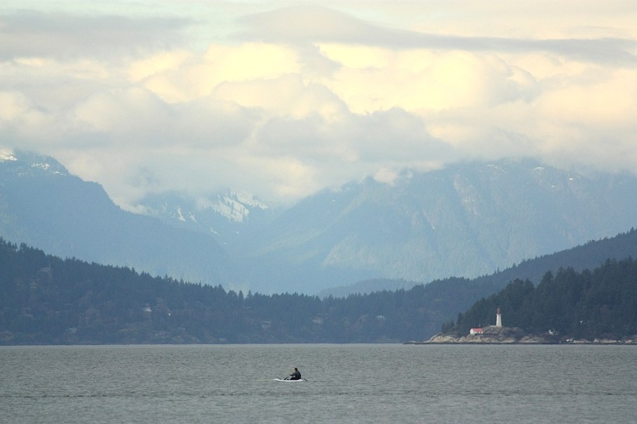 Georgia Strait, Vancouver, BC, Canada