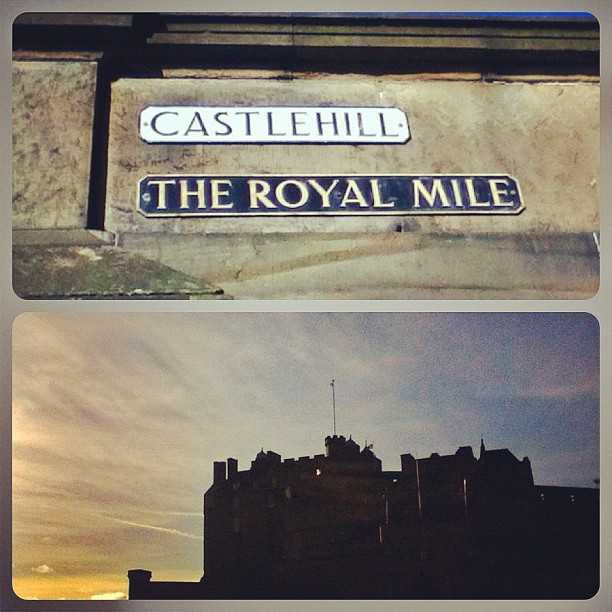 Royal Mile, Castle Hill, Edinburgh, Scotland
