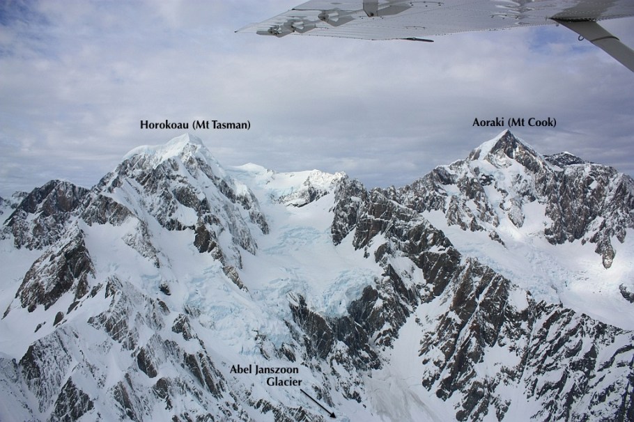 Air Safaris, Southern Alps, Westland National Park, Aoraki Mount Cook National Park, South Island, New Zealand, UNESCO World Heritage Site, fotoeins.com