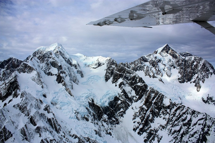 Air Safaris, Southern Alps, Westland National Park, Aoraki Mount Cook National Park, South Island, New Zealand
