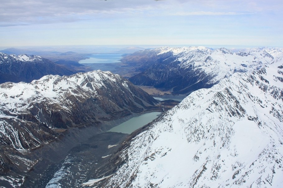 Air Safaris, Southern Alps, Westland National Park, Aoraki Mount Cook National Park, South Island, New Zealand