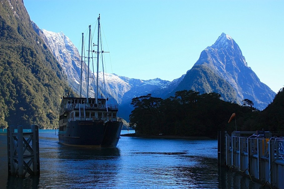 Milford Sound, Fiordland National Park, Southland, South Island, New Zealand