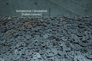 Shalechet, Shalekhet, Fallen Leaves, Menashe Kadishman, Jewish Museum Berlin, Berlin, Germany, Deutschland, fotoeins.com