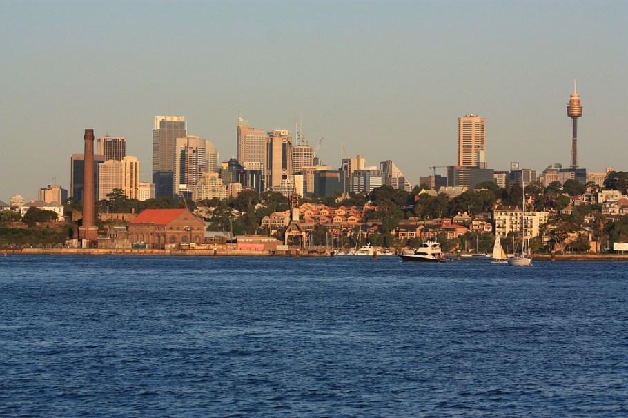 Parramatta River Ferry (east to Circular Quay), Sydney, Australia