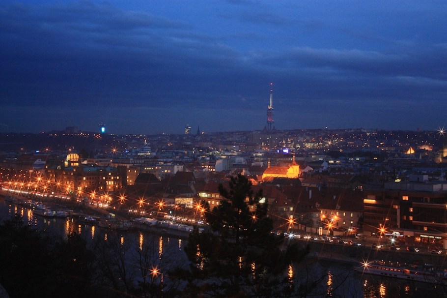 Letenské sady, City view east from Letna park, Prague, Praha, Czech Republic, fotoeins.com