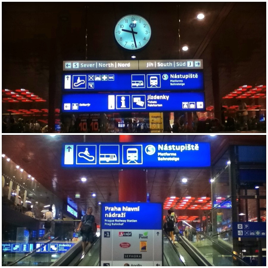 Main Train Station, Prague, Czech Republic