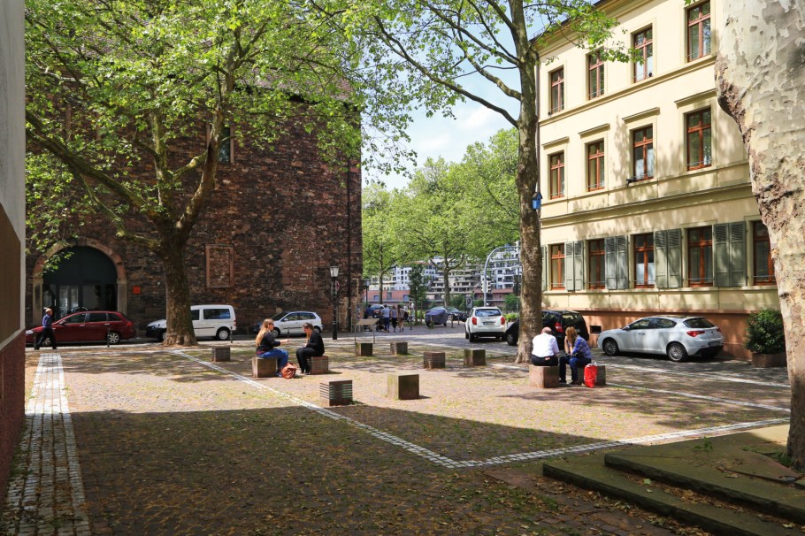 Alter Synagogenplatz, Altstadt, Heidelberg, Baden-Württemberg, Germany, fotoeins.com