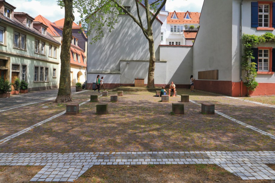 Alter Synagogenplatz, Altstadt, Heidelberg, Baden-Württemberg, Germany, fotoeins.com