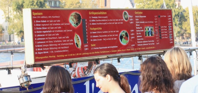 Meral's Imbiss, Mainufer, Frankfurt am Main, Germany, fotoeins.com