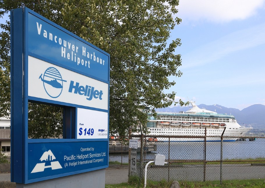 Heliet, Vancouver Harbour, Vancouver, BC, Canada