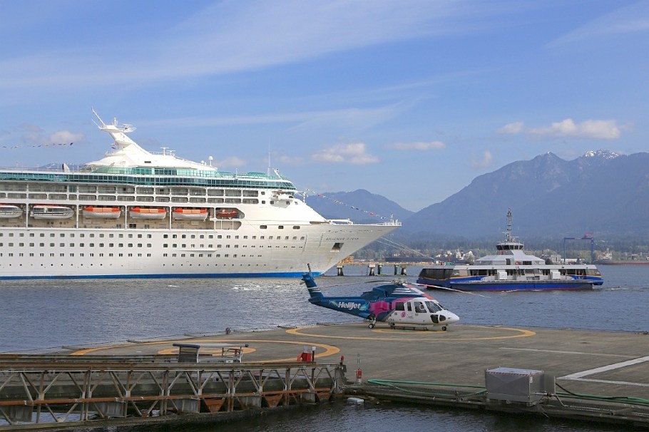 Heliet, Vancouver Harbour, Vancouver, BC, Canada