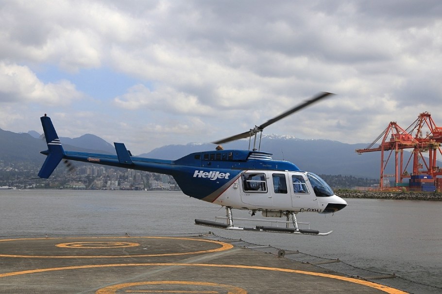 Heliet, Vancouver Harbour, Vancouver, BC, Canada