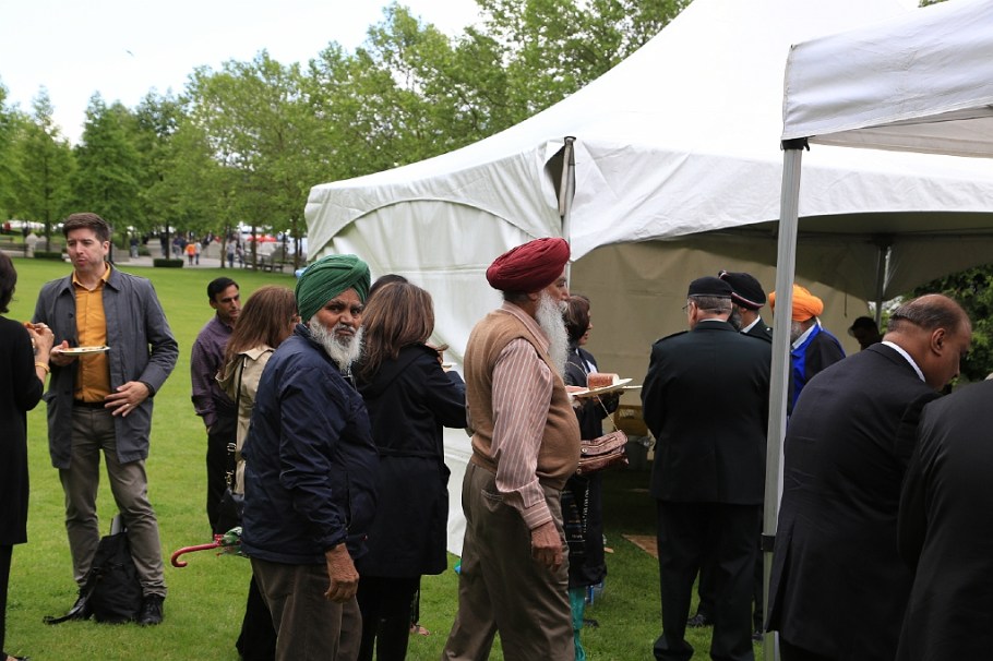 Komagata Maru Memorial, 100th anniversary : Vancouver, BC, Canada - 23 May 2014, fotoeins.com