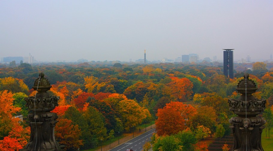 Tiergarten, Siegesäule, Carillon, Platz der Republik, Reichstag, Berlin, Germany, fotoeins.com