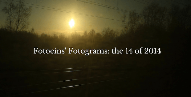 Fotoeins Fotograms 14 o' 2014 cover
