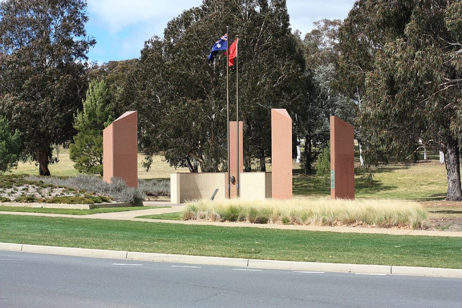 Atatürk Memorial Garden, ANZAC Park, Canberra, ACT, Australia, Gallipoli, Çanakkale, Turkey, fotoeins.com