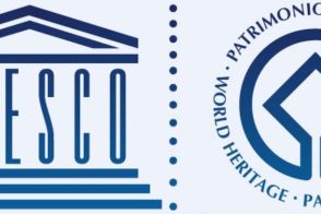 UNESCO World Heritage logo, Wikimedia CC3 license