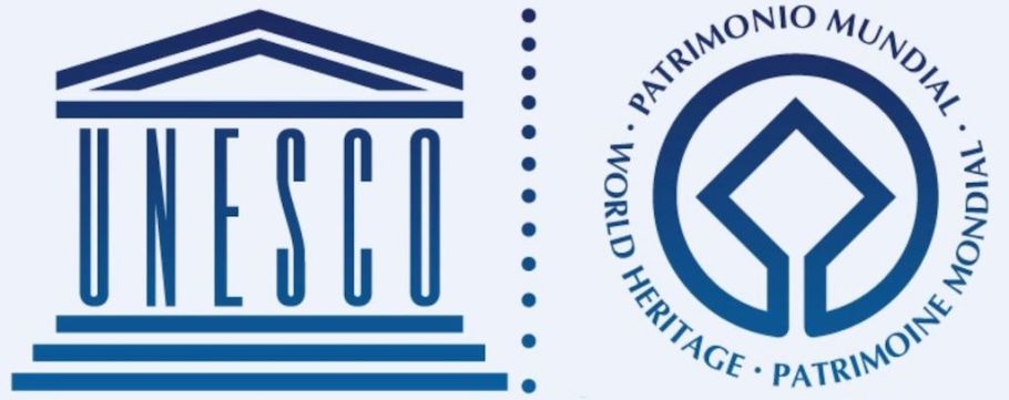 UNESCO World Heritage logo, Wikimedia CC3 license