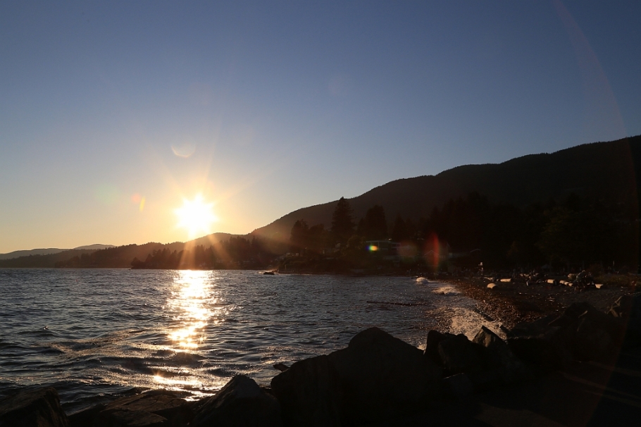 Dundarave Beach, Dundarave Park, English Bay, Salish Sea, West Vancouver, BC, Canada Day 2015, fotoeins.com