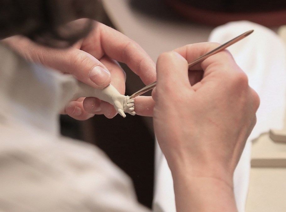 Haus Meissen, Meissener Porzellan, Staatliche Porzellan-Manufaktur Meissen, Meissen, Sachsen, Saxony, Germany, fotoeins.com