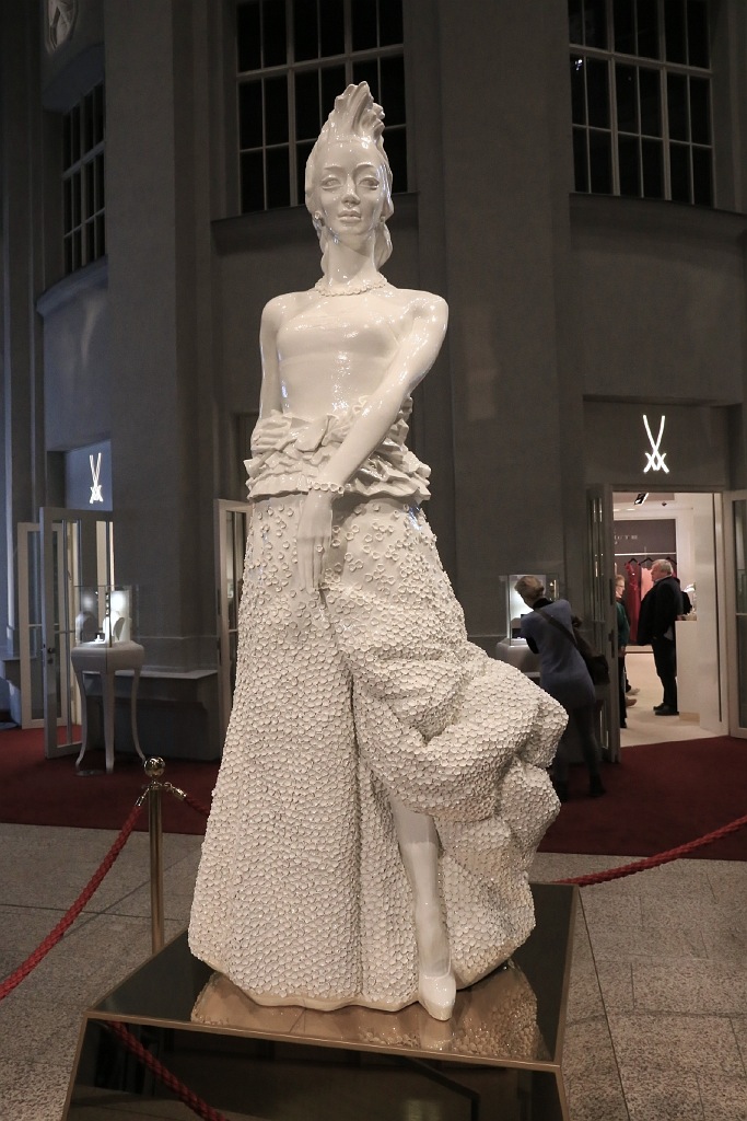 Haus Meissen, Meissener Porzellan, Staatliche Porzellan-Manufaktur Meissen, Meissen, Sachsen, Saxony, Germany, fotoeins.com