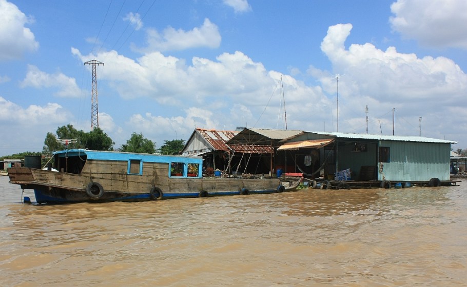 Mekong River Delta, song Tien, Tien Giang, tp. My Tho, Vietnam, fotoeins.com