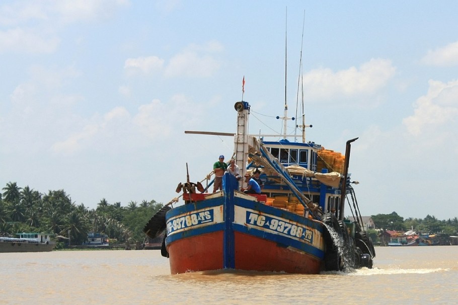 Mekong River Delta, song Tien, Tien Giang, tp. My Tho, Vietnam, fotoeins.com