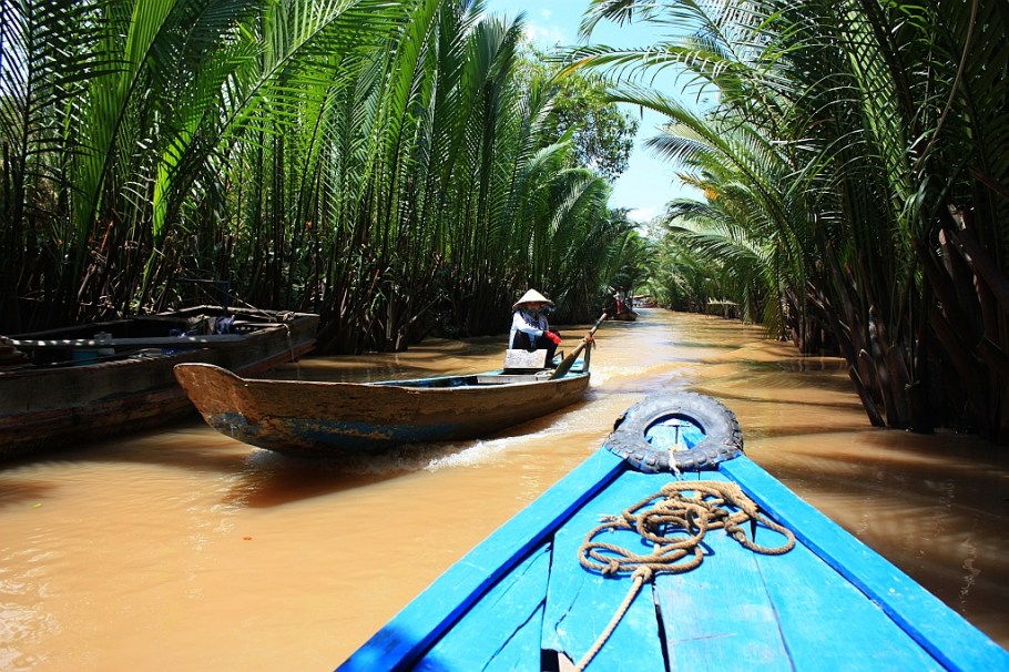 Mekong River Delta, song Tien, Tien Giang, tp. My Tho, Vietnam, fotoeins.com