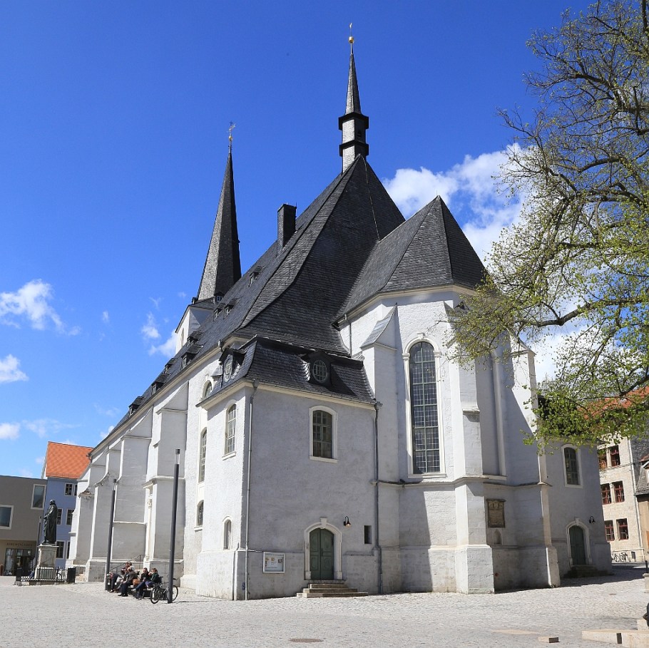 Herderkirche, Stadtkirche, St. Peter and Paul Church, Herderplatz, classic Weimar, Weimar, Thüringen, Thuringia, Germany, UNESCO World Heritage, fotoeins.com