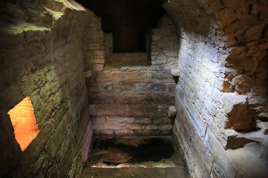 Mikwe, Mikveh, Jüdisches Tauchbad, Jewish ritual baths, Erfurt, Thüringen, Thuringia, Germany, fotoeins.com