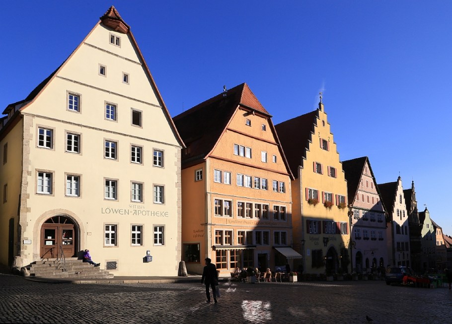 Marktplatz, Rothenburg ob der Tauber, Middle Franconia, Mittelfranken, Bayern, Bavaria, Germany, fotoeins.com