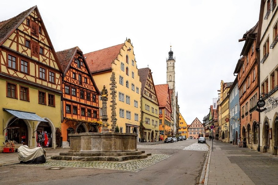 Herrngasse, Rothenburg ob der Tauber, Middle Franconia, Mittelfranken, Bayern, Bavaria, Germany, fotoeins.com