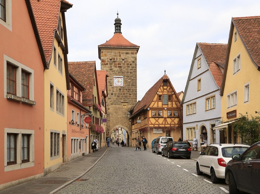 Siebersturm, Siebers Tower, Rothenburg ob der Tauber, Middle Franconia, Mittelfranken, Bayern, Bavaria, Germany, fotoeins.com