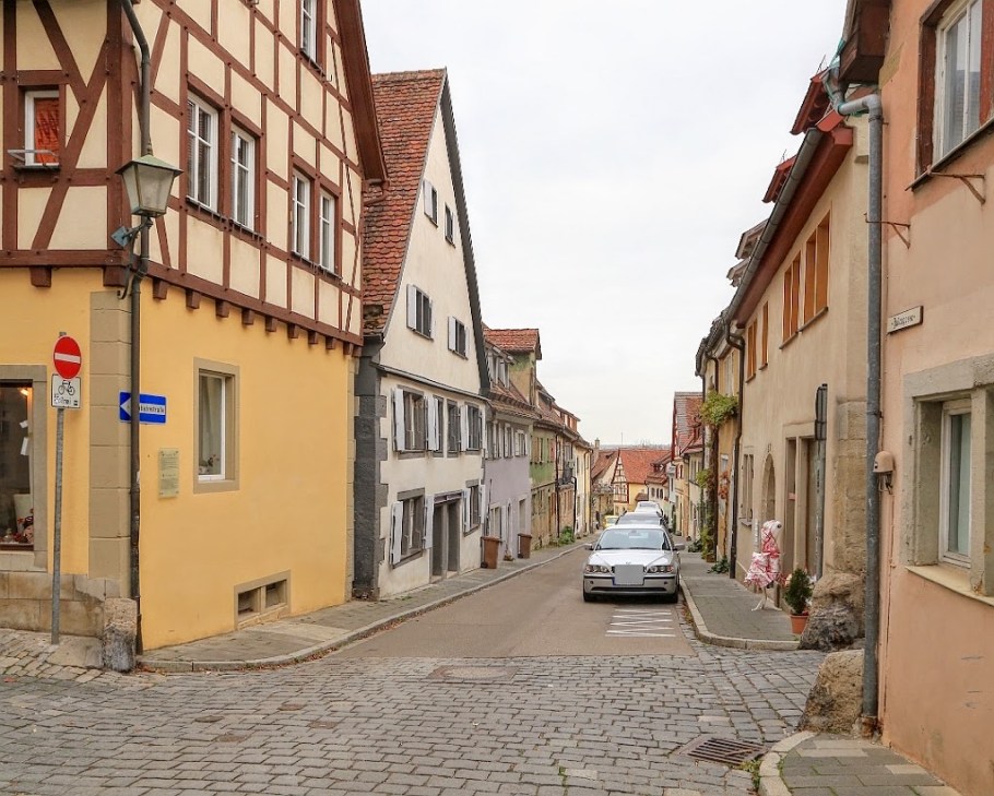 Judengasse, at Heugasse, Rothenburg ob der Tauber, Germany, fotoeins.com
