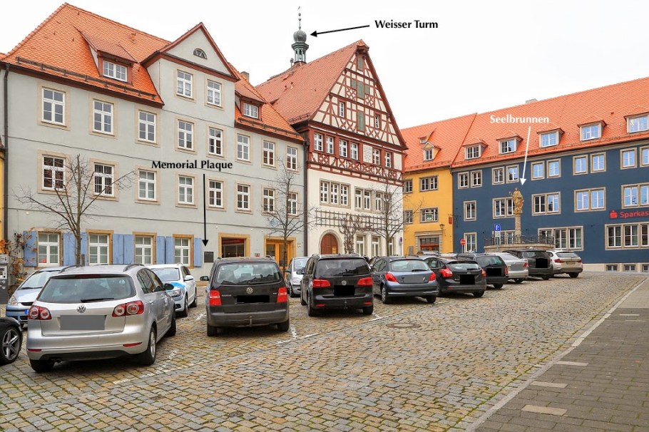 Kapellenplatz, Chapel Square, Rothenburg ob der Tauber, Bayern, Bavaria, Germany, fotoeins.com