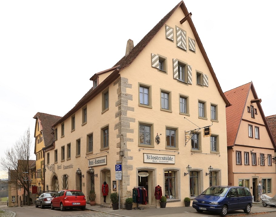 Ehem. jüdisches Betsaal, former prayer hall, 3rd Synagogue, Altstadt, Rothenburg ob der Tauber, Germany, fotoeins.com