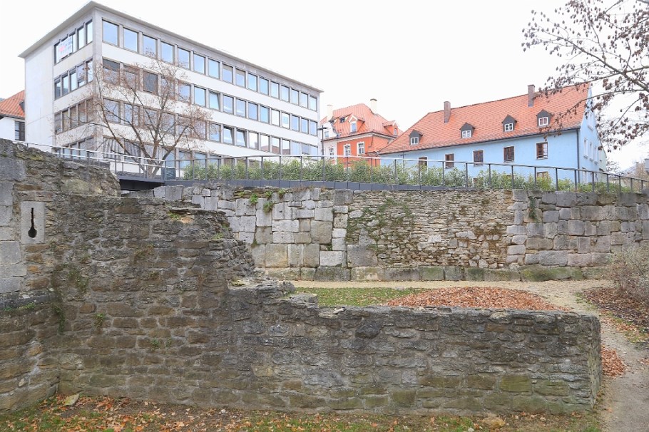 Southeast corner, Castra Regina, Roemerlager, Regensburg, Germany, UNESCO World Heritage Site, fotoeins.com
