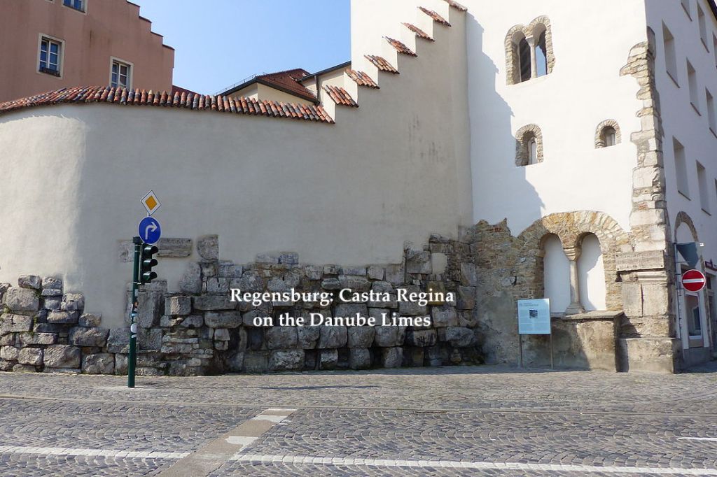 Regensburg: remnants of Castra Regina on the Danube Limes | Fotoeins ...