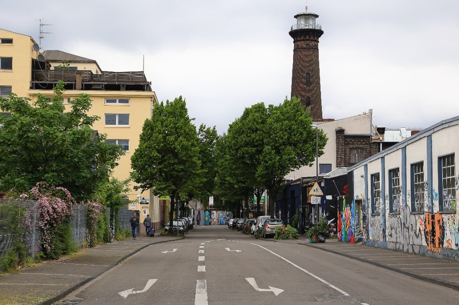 Helios Leuchtturm, Helios AG, Ehrenfeld, Koeln, Cologne, Germany, fotoeins.com